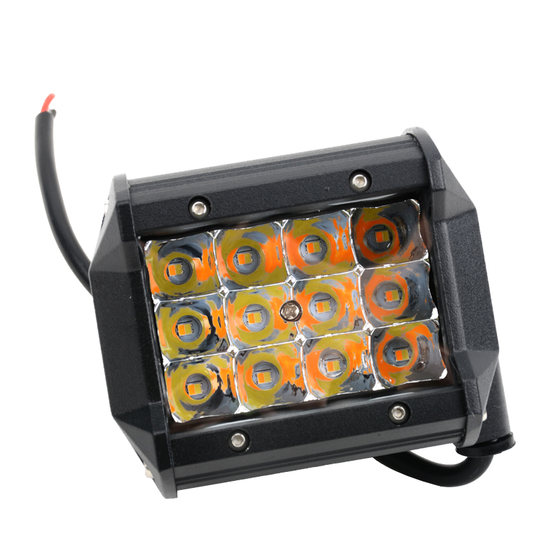 Manufacturers direct sales of new 36W three-eye three-row LED working